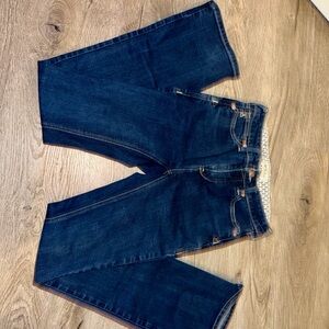 Women's Ariats Dark Blue Stretch Denim Jeans